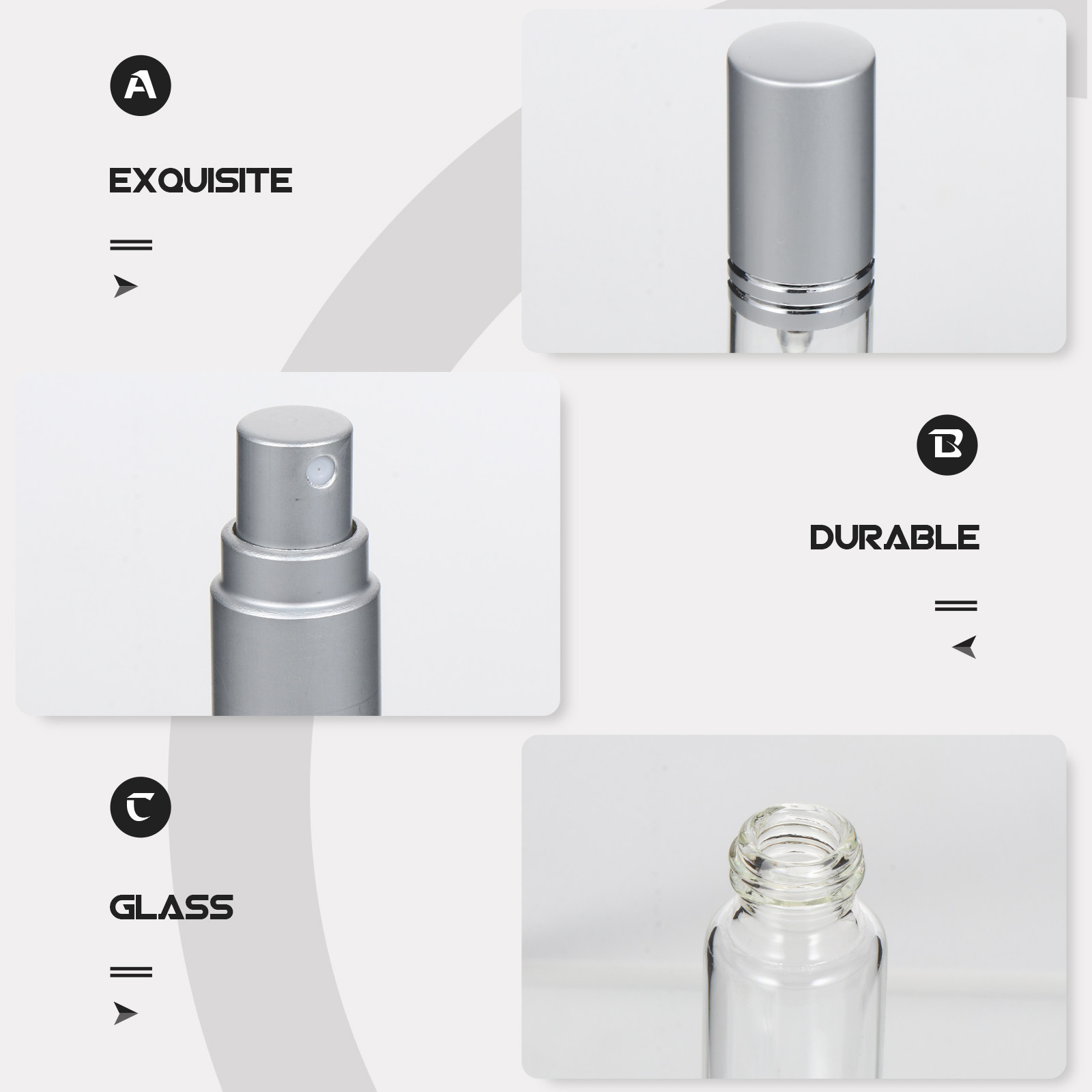 6Pcs Premium Leakproof Portabl - Misting Bottle Fine ulasan dan harga