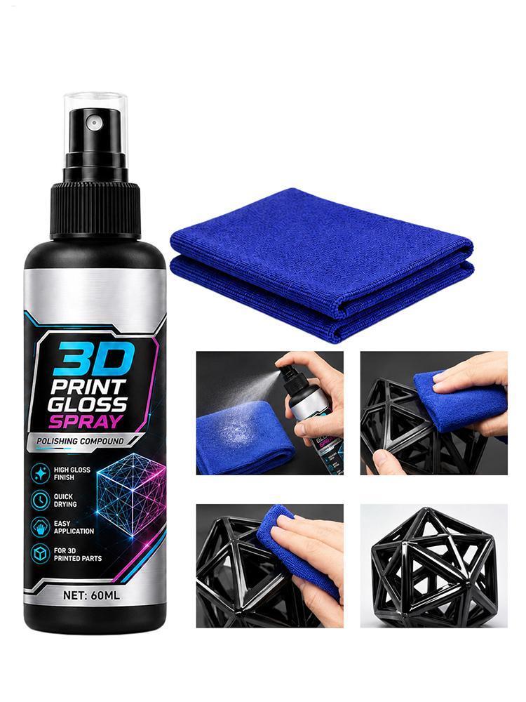 100ml 3D Print Gloss Spray Fas - Misting Bottle Fine ulasan dan harga