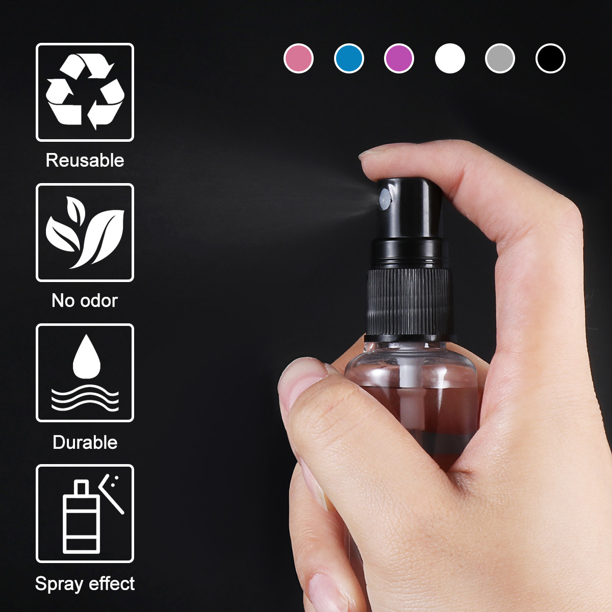 12Pcs Leak Proof Portable Spra - Misting Bottle Fine ulasan dan harga